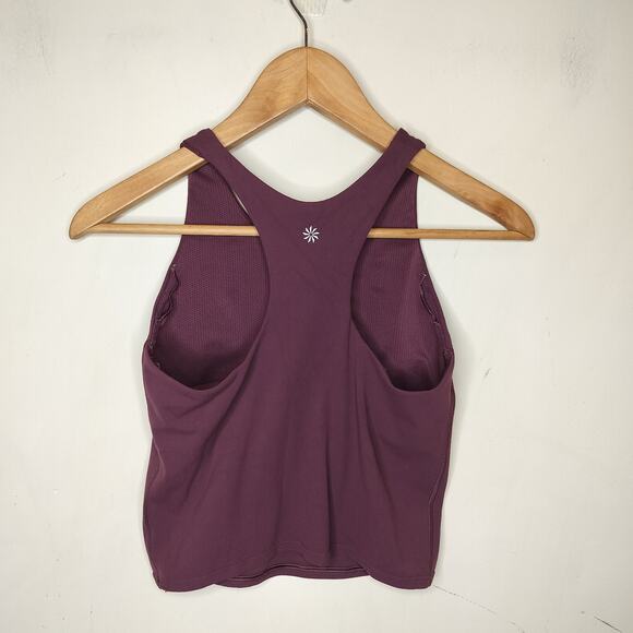 Athleta Girl Long Line Sports Bra Cropped Tank - Picture 3 of 5